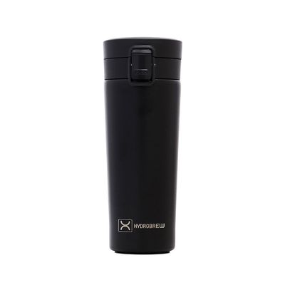 HYDROBREW Insulated Tumbler Water Bottle - Black, 500ml