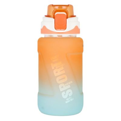 Nova Kids Water Bottle 550ml with Straw - Orange