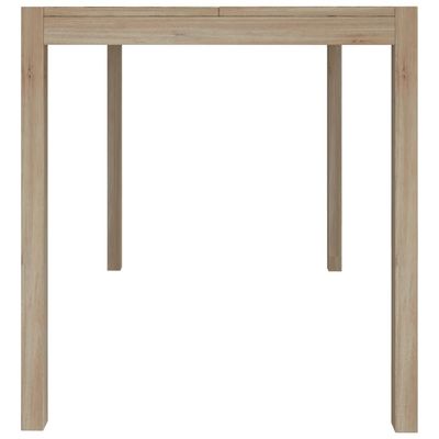 vidaXL 7 Piece Dining Set Solid Wood Acacia