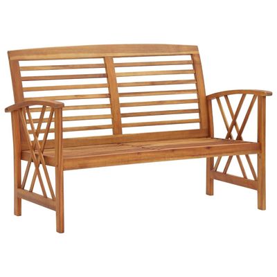 vidaXL 3 Piece Garden Lounge Set Solid Acacia Wood