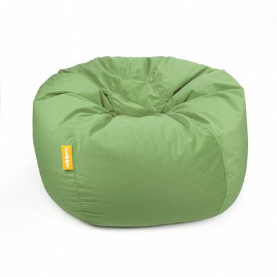 Jumbble Nest Soft Suede Bean Bag with Filling | Cozy Bean Bag Best for Lounging Indoor | Kids & Adult | Soft Velvet Fabric | Filled with Polystyrene Beads (Large, Mint Green)…