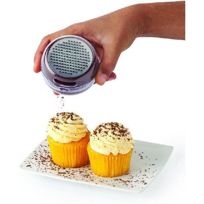 Joie Kitchen Gadget Sprinkle Function Chocolate Grater With, Stainless Steel, Brown/Silver