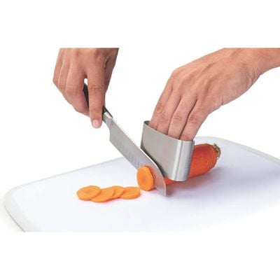 Joie Kitchen Gadget Finger Guard For Safe Cutting Stainless Steel