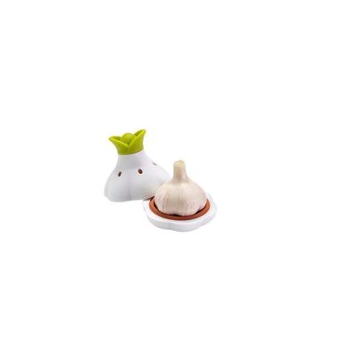 Joie Kitchen Gadget Garlic Keeper Terracotta Silicone