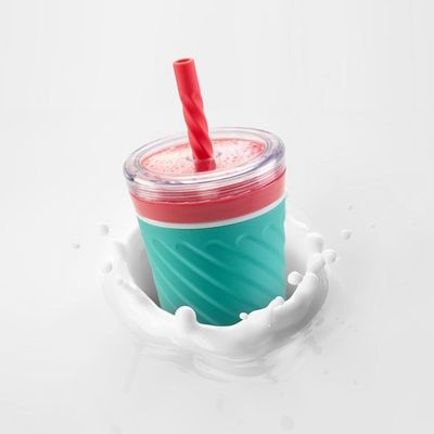 Joie Kitchen Gadget Swirl Milkshake Tumbler & Straw Original Color