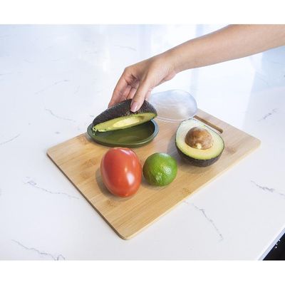 Joie Kitchen Gadget Clear Cover Avocado Pod