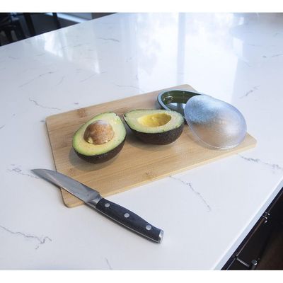 Joie Kitchen Gadget Clear Cover Avocado Pod