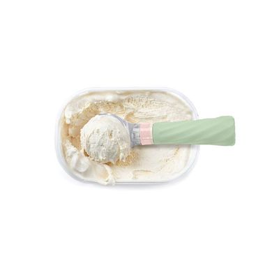 Joie Kitchen Gadget Swirl Ice Cream Scoop Green