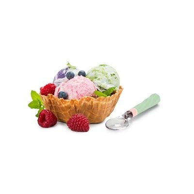 Joie Kitchen Gadget Swirl Ice Cream Spoons Green