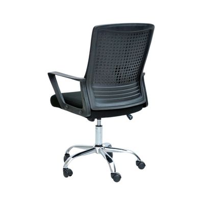 Ergonomic Office Chair, Computer Desk Chair,Mesh Back,Strong Structure,Smooth lumbar support with adjustable Height BLACK