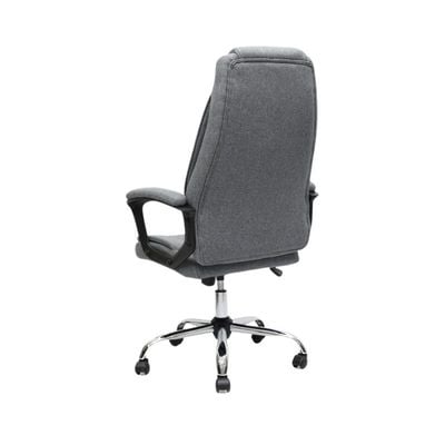 Ergonomic Office Chair, Computer Desk Chair,Fabric Material,Strong Structure,Smooth lumbar support with adjustable Height GREY