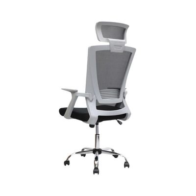 Ergonomic Office Chair, Computer Desk Chair,Mesh Material,Strong Structure,Smooth lumbar support with adjustable Height GREY