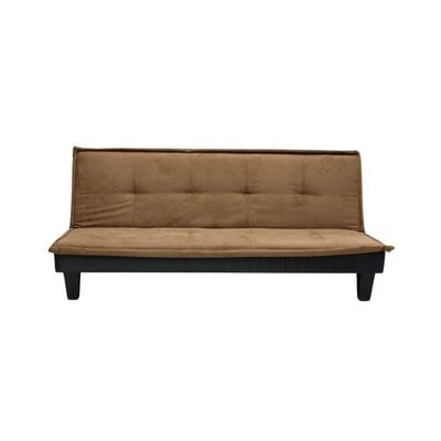 3 Seater Sofa Couch for Living Room,Futon Fold Sofa Bed,Convertible Sleeper Sofa, Convertible Modern Futon for Living Room BROWN