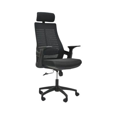 Ergonomic Office Chair, Computer Desk Chair,Mesh Back,Strong Structure,Smooth lumbar support with adjustable Height BLACK