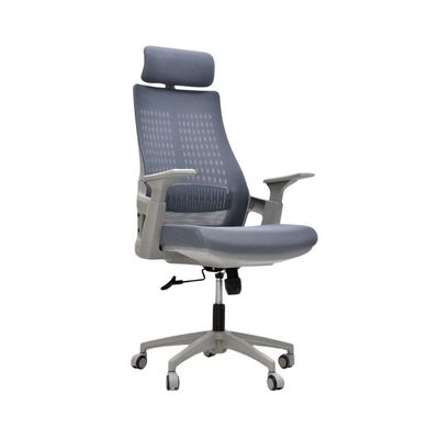 Ergonomic Office Chair, Computer Desk Chair,Mesh Back,Strong Structure,Smooth lumbar support with adjustable Height GREY