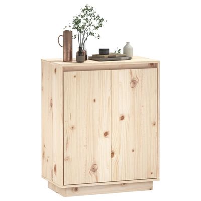 vidaXL Sideboard 60x34x75 cm Solid Wood Pine