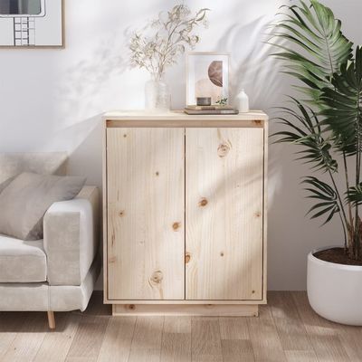 vidaXL Sideboard 60x34x75 cm Solid Wood Pine