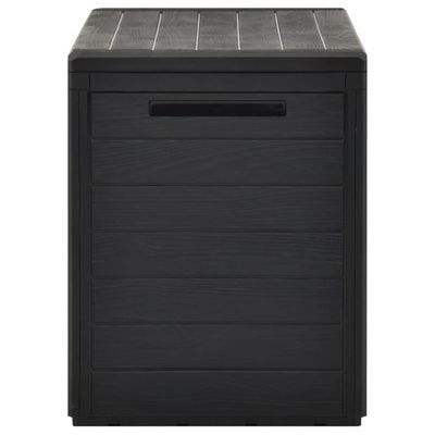 vidaXL Garden Storage Box Anthracite 78x44x55 cm