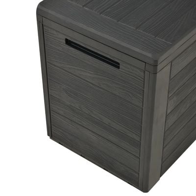 vidaXL Garden Storage Box Anthracite 78x44x55 cm