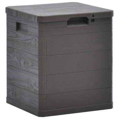 vidaXL Garden Storage Box 90 L Brown