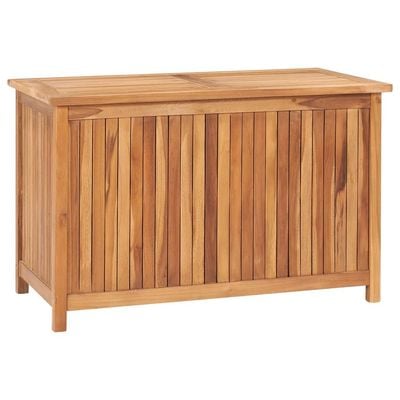 vidaXL Garden Storage Box 90x50x58 cm Solid Teak Wood