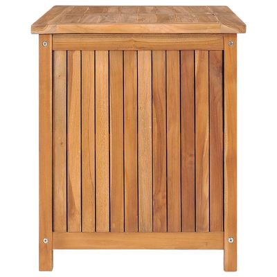 vidaXL Garden Storage Box 90x50x58 cm Solid Teak Wood