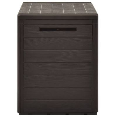 vidaXL Garden Storage Box Brown 78x44x55 cm