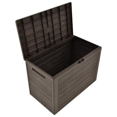 vidaXL Garden Storage Box Brown 78x44x55 cm