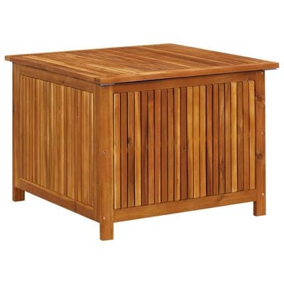 vidaXL Garden Storage Box 75x75x58 cm Solid Acacia Wood