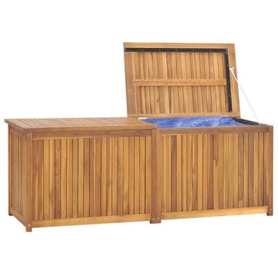 vidaXL Garden Box 150x50x55 cm Solid Wood Teak