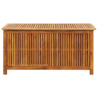 vidaXL Garden Storage Box 113x50x58 cm Solid Acacia Wood