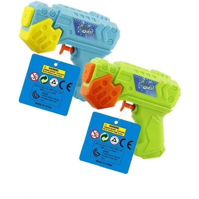 Water Gun/Blaster With Air Pressure Pump, Blast Streams Upto 8M, Outdoor Fun, With Twin Nozzles For Blasting, 11Cm Pdq18 Woc, Assorted 1 Piece