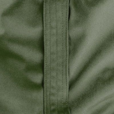 كيس فول من جلد الغزال الناعم الدائري الكلاسيكي من جامبل مع حشوة | كيس فول مريح مثالي للاسترخاء | الكبار والصغار | قماش مخملي ناعم | مملوءة بخرز البوليسترين (أخضر داكن، للأطفال-XS)