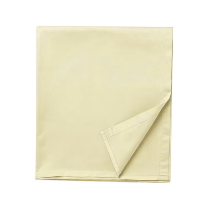 BYFT Orchard Exclusive (Cream) Single Size Flat Sheet (160 x 280 Cm -Set of 1 Pc) Cotton percale Weave, Soft and Luxurious, High Quality Bed linen -180 TC