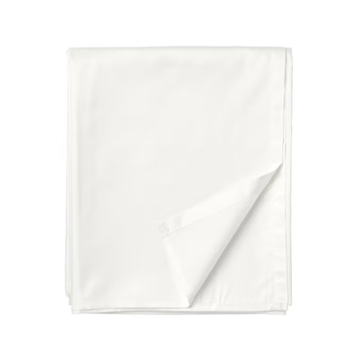 BYFT Orchard Exclusive (White) King Flat Flat Sheet (Set of 1 Pc) Cotton percale Weave, Soft and Luxurious, High Quality Bed linen -180 TC