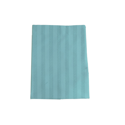 غطاء وسادة  توليب (أخضر بحري) مع شريط ساتان 1 سم (52 × 73 + 12 سم - مجموعة من قطعة واحدة) 100% قطن، أغطية سرير ناعمة وفاخرة بجودة الفنادق - 300 TC