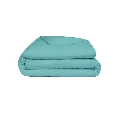 غطاء لحاف مقاس فردي بستان حصريًا (أخضر بحري) (165 × 245 + 30 سم - مجموعة من قطعة واحدة) نسيج قطني ناعم وفاخر، أغطية سرير عالية الجودة -180 TC