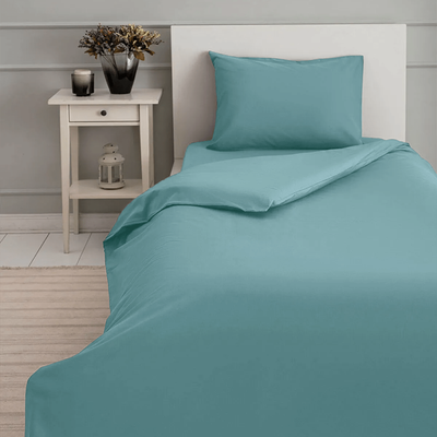 BYFT Orchard Exclusive (Sea Green) Single Size Duvet Cover (165 x 245 + 30 Cm -Set of 1 Pc) Cotton percale Weave, Soft and Luxurious, High Quality Bed linen -180 TC