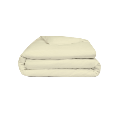 غطاء لحاف مقاس فردي بستان حصريًا (كريمي) (165 × 245 + 30 سم - مجموعة من قطعة واحدة) نسيج قطني ناعم وفاخر، أغطية سرير عالية الجودة -180 TC