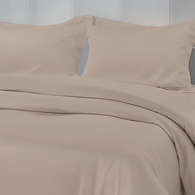 BYFT Orchard Exclusive (Beige) Single Size Duvet Cover (165 x 245 + 30 Cm -Set of 1 Pc) Cotton percale Weave, Soft and Luxurious, High Quality Bed linen -180 TC