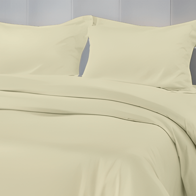 BYFT Orchard Exclusive (Cream) Queen Size Duvet Cover (225 x 245 + 30 Cm -Set of 1 Pc) Cotton percale Weave, Soft and Luxurious, High Quality Bed linen -180 TC