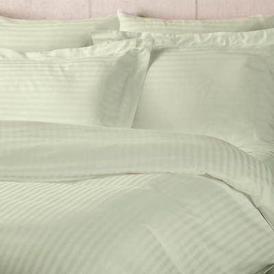 غطاء لحاف مقاس فردي  توليب (كريمي) (165 × 245 + 30 سم - مجموعة من قطعة واحدة) 100% قطن، أغطية سرير ناعمة وفاخرة بجودة الفنادق - 300 TC