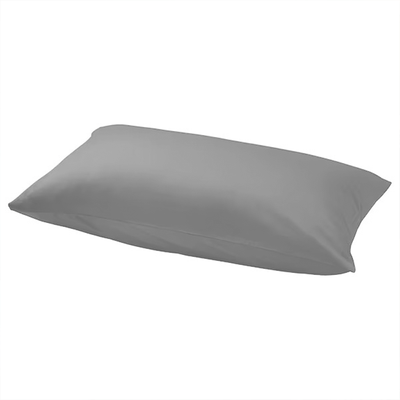 بستان الحصري (رمادي) ملاءة مسطحة وأغطية وسائد بمقاس واحد (مجموعة من قطعتين) نسيج قطني، ناعم وفاخر، أغطية سرير عالية الجودة -180 TC