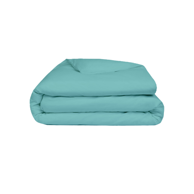 بستان الحصري (أخضر بحري) ملاءة مسطحة مقاس واحد، غطاء لحاف وأغطية وسائد (مجموعة من 4 قطع) نسيج قطني، ناعم وفاخر، أغطية سرير عالية الجودة -180 TC