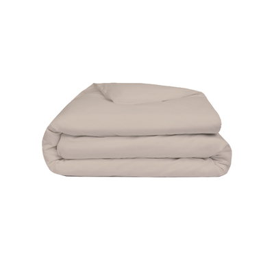BYFT Orchard Exclusive (Beige) Single Size Flat Sheet,Duvet cover and Pillow covers (Set of 4 Pcs) Cotton percale Weave, Soft and Luxurious, High Quality Bed linen -180 TC