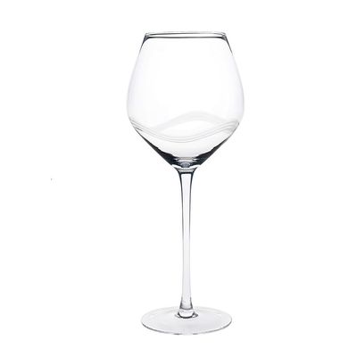 Wine Lead Free Cystal Glasses-Set of 6pc 740ml Capacity