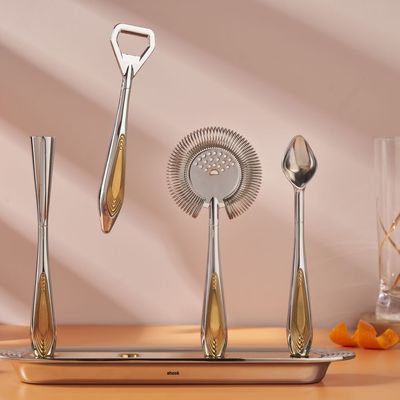 The Wingmen Bar Tools Set Stainless Steel