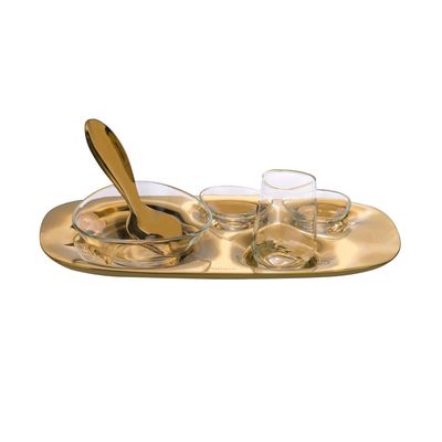 The Array Serving Platter Stainless Steel - Gold