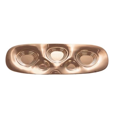 The Farrago Serving Platter Stainless Steel - Rose Gold