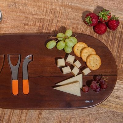 The Melt  Cheese Serving Platter - Orange